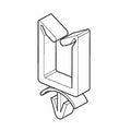 Dryer Wire Harness Retainer DC61-00553B - Genuine OEM