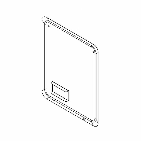 Refrigerator Control Box Cover W10754144 - Genuine OEM