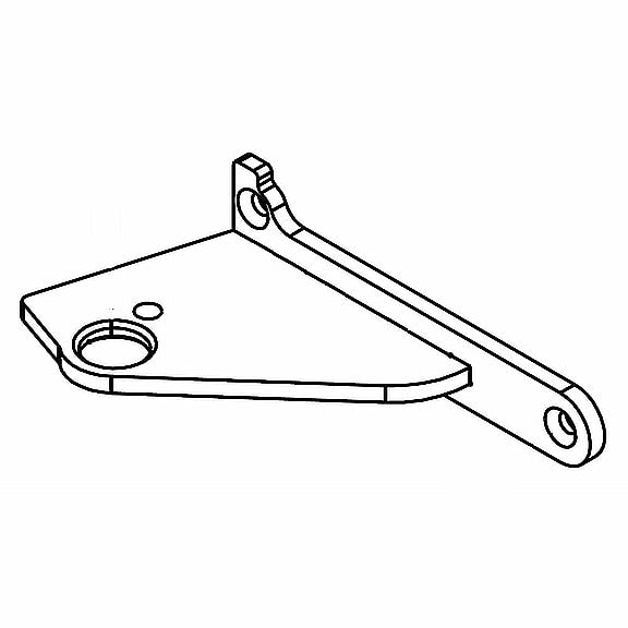 Refrigerator Hinge Door (gray) - Genuine OEM