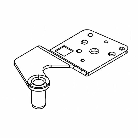 Refrigerator Door Hinge - Genuine OEM