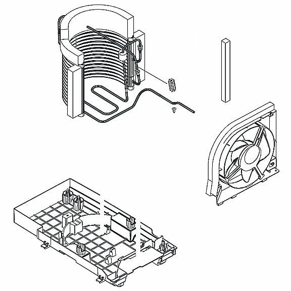 ASSY TRAY DRAIN WATER DA97-20718A - Genuine OEM