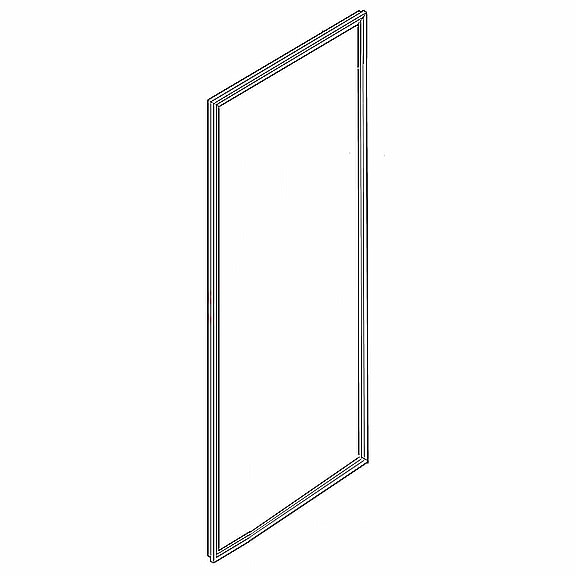 LG Refrigerator Freezer Door Gasket 4987JJ1010Q - Genuine OEM