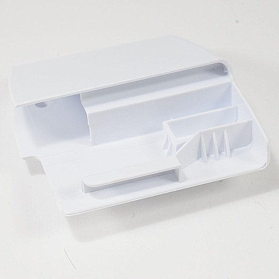 Refrigerator Freezer Tilt-Out Shelf End Cap, Left 5004JA2017A - Genuine OEM