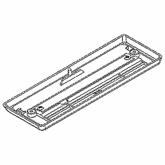 Refrigerator LED Light and Cover Assembly - Genuine OEM