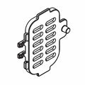 Refrigerator Cover Assembly, Rear ACQ76219911