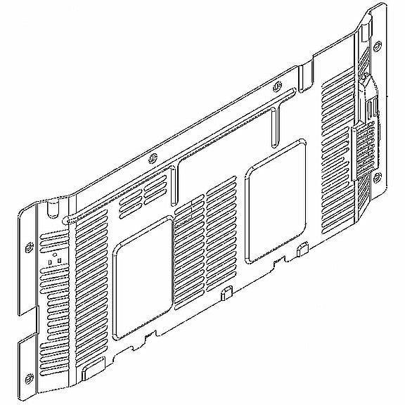 Refrigerator Cover Assembly, Rear - Genuine OEM
