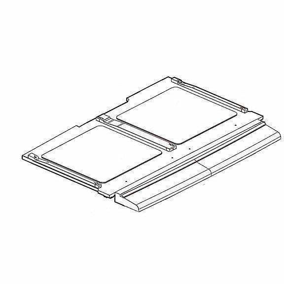 Kenmore Refrigerator Deli Drawer Cover ACQ85448408 - Genuine OEM