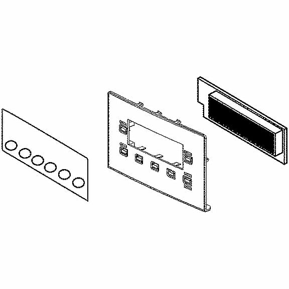 Refrigerator Dispenser Control Panel Assembly - Genuine OEM