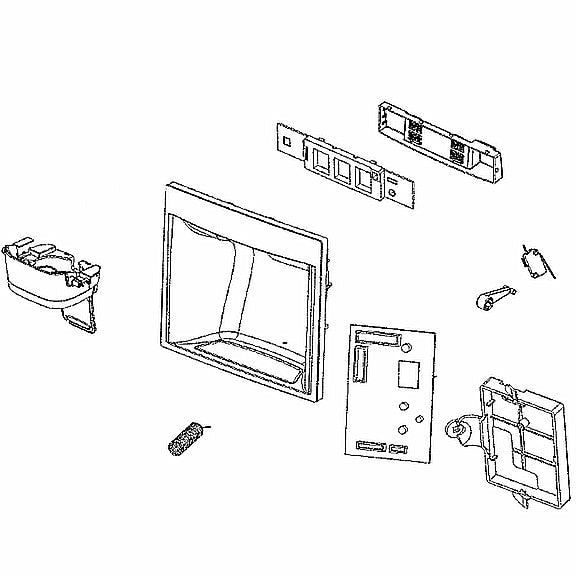 Refrigerator Dispenser Assembly ACQ87466914 part #ACQ87466914