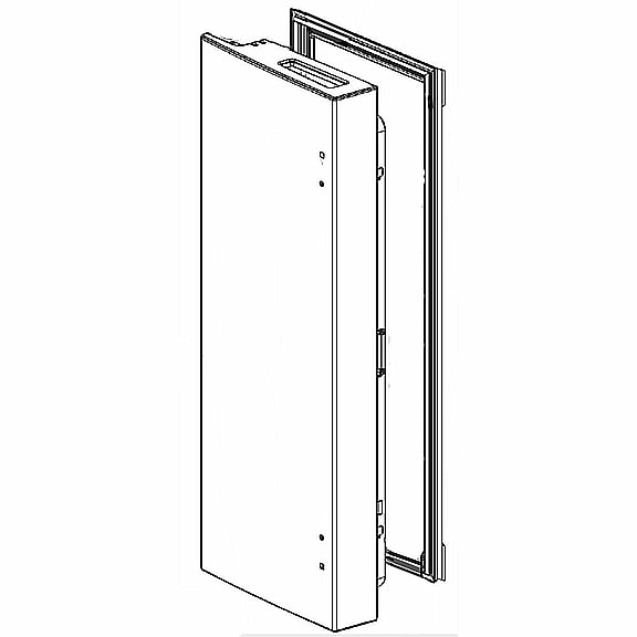 Refrigerator Door Assembly, Left ADC73746423 part #ADC73746423