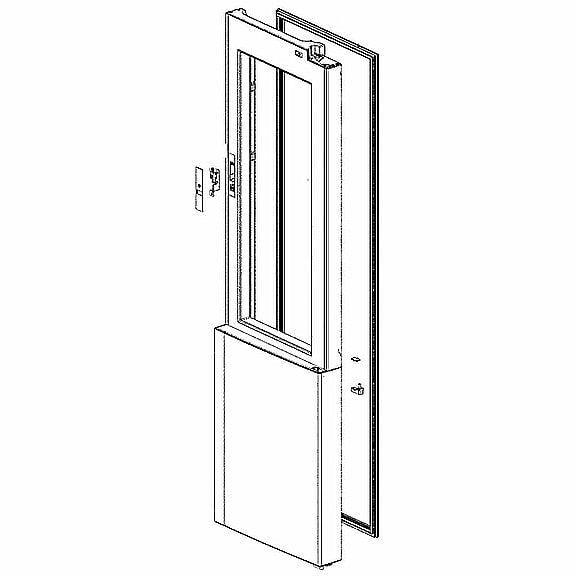 LG Refrigerator Convenience Door Inner Frame - Genuine OEM