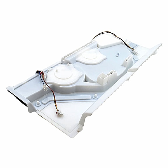 Refrigerator Freezer Air Duct Cover and Fan Assembly - Genuine OEM