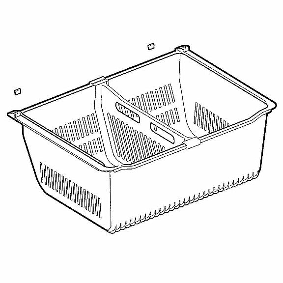 LG Refrigerator Freezer Drawer AJP72909907