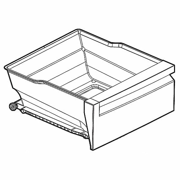 Refrigerator Crisper Drawer - Genuine OEM