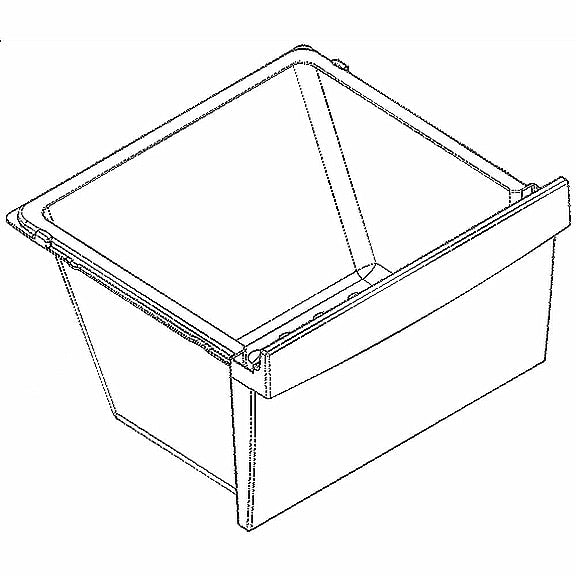 Refrigerator Crisper Drawer AJP74294401 - Genuine OEM