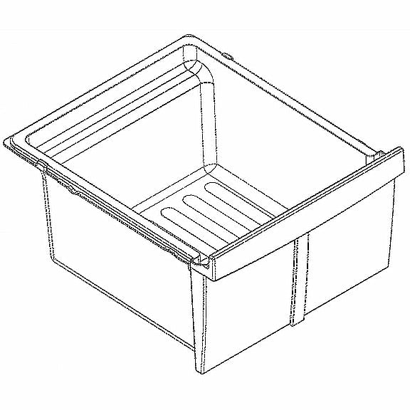 Refrigerator Crisper Drawer - Genuine OEM