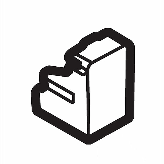 LG Refrigerator Duct Cap MBL61865301 - Genuine OEM