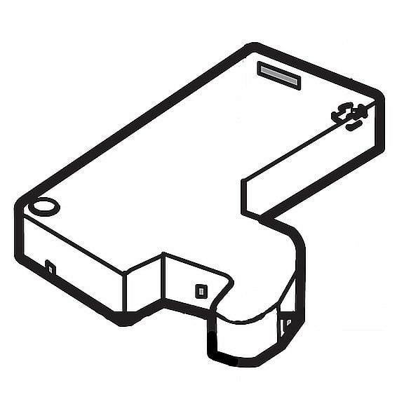 Left Hinge Cover MCK68187604