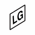 LG Name Plate MFT63566401 - Genuine OEM