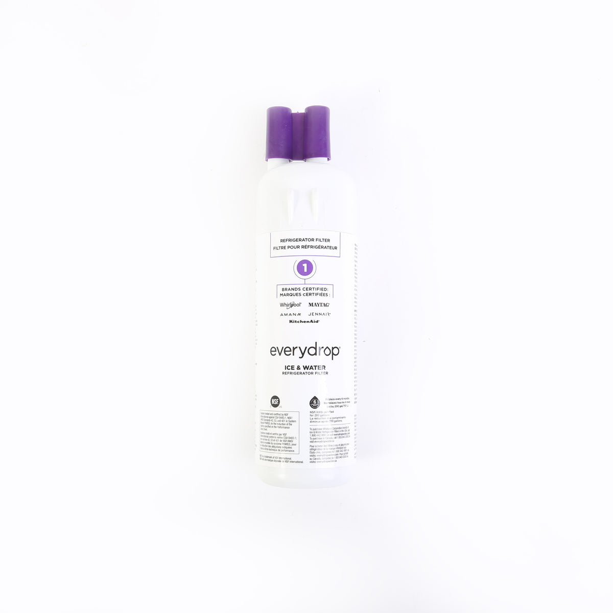 Whirlpool EDR1RXD1 refrigerator water filter